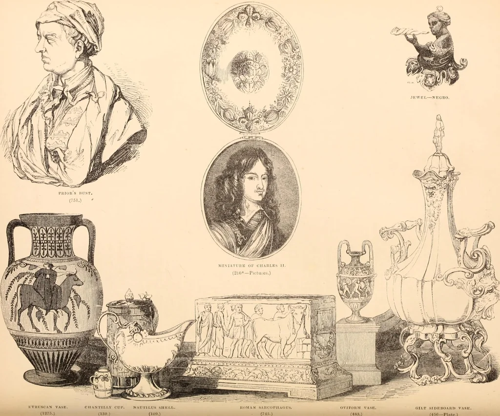 An illustration from The Stowe catalogue : priced and annotated, 1848, leaf 252