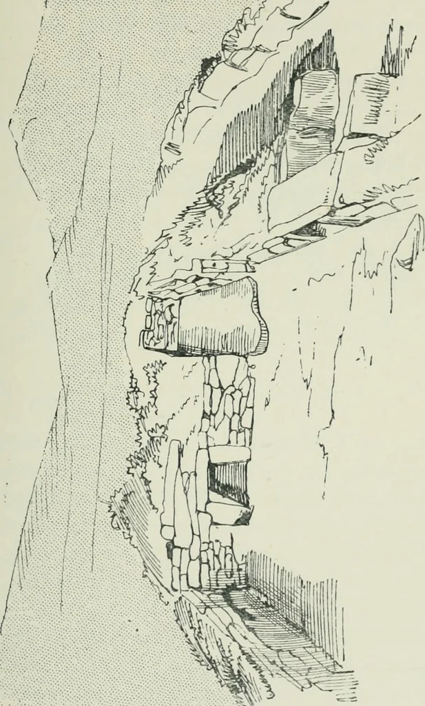 An illustration from Strange survivals : some chapters in the history of man, 1892, leaf 118