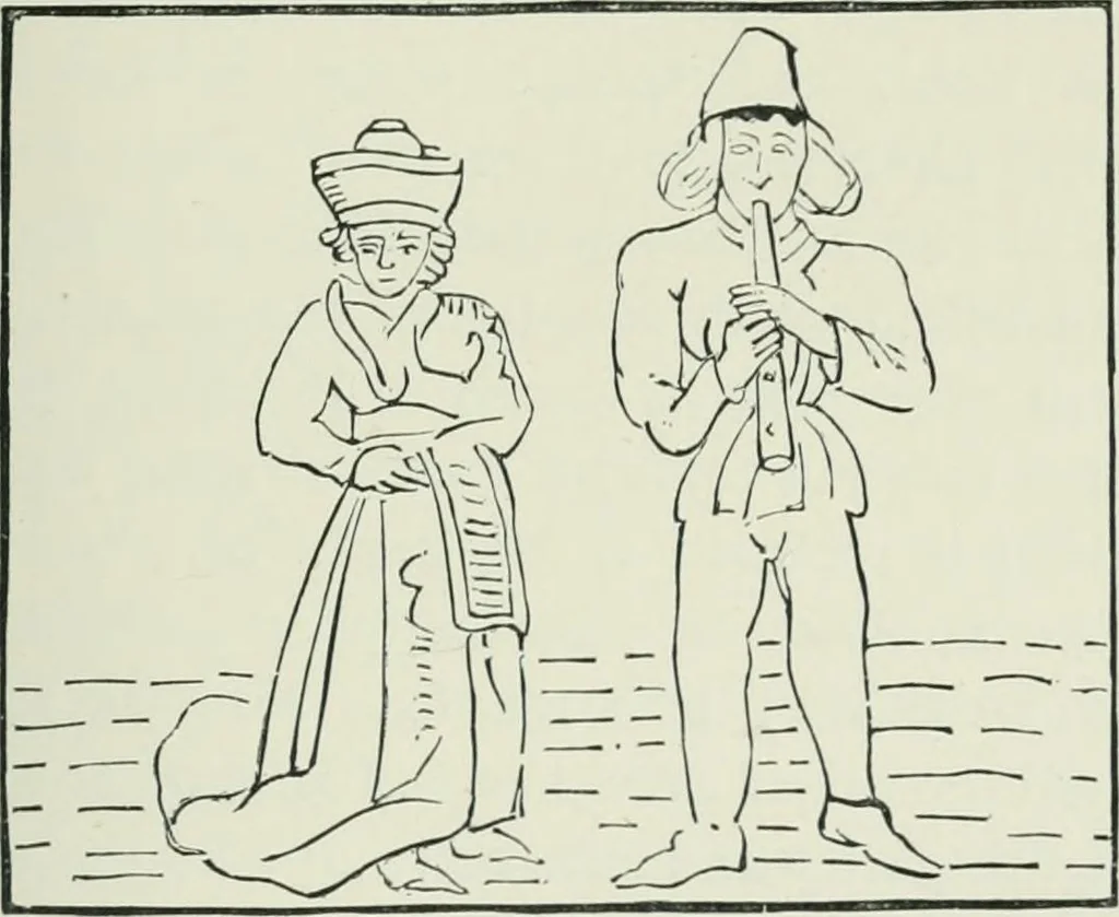 An illustration from Strange survivals : some chapters in the history of man, 1892, leaf 200