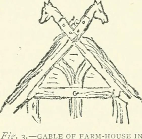 An illustration from Strange survivals : some chapters in the history of man, 1892, leaf 49