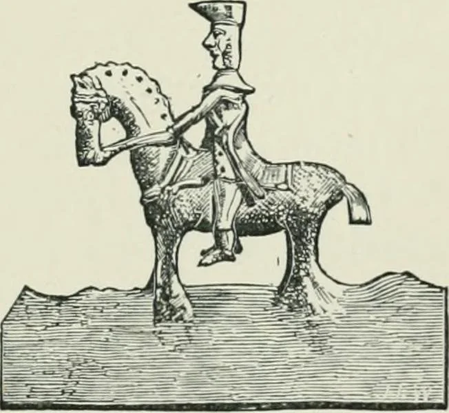An illustration from Strange survivals : some chapters in the history of man, 1892, leaf 66