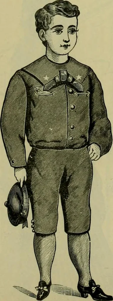 An illustration from Strawbridge & Clothier's quarterly, 1882, leaf 100