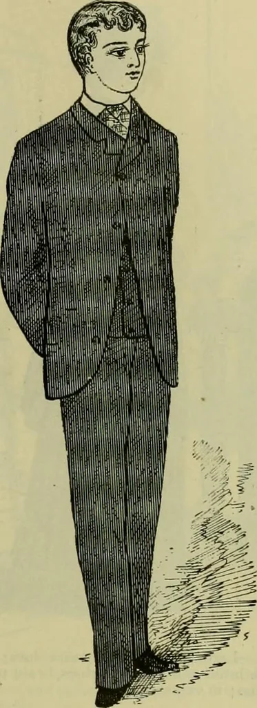 An illustration from Strawbridge & Clothier's quarterly, 1882, leaf 100