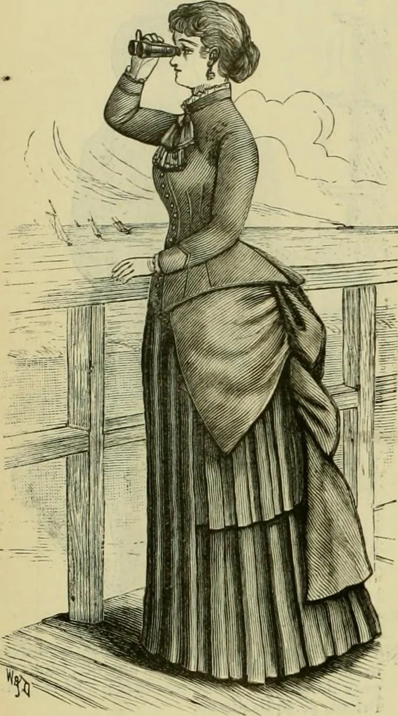 An illustration from Strawbridge & Clothier's quarterly, 1882, leaf 101