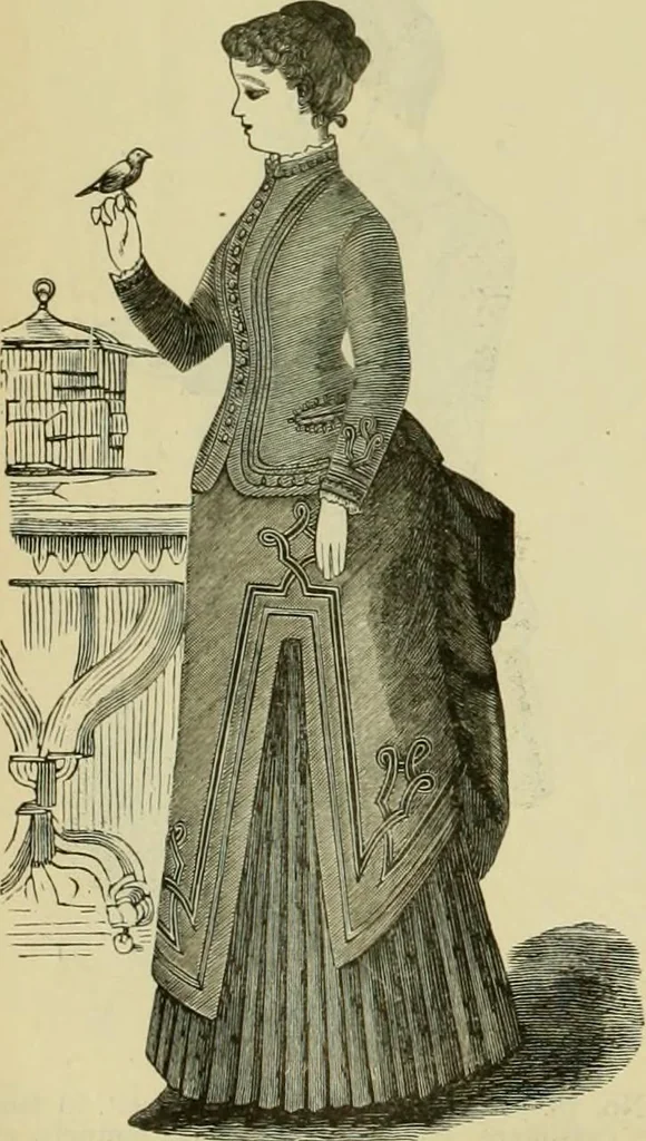 An illustration from Strawbridge & Clothier's quarterly, 1882, leaf 101
