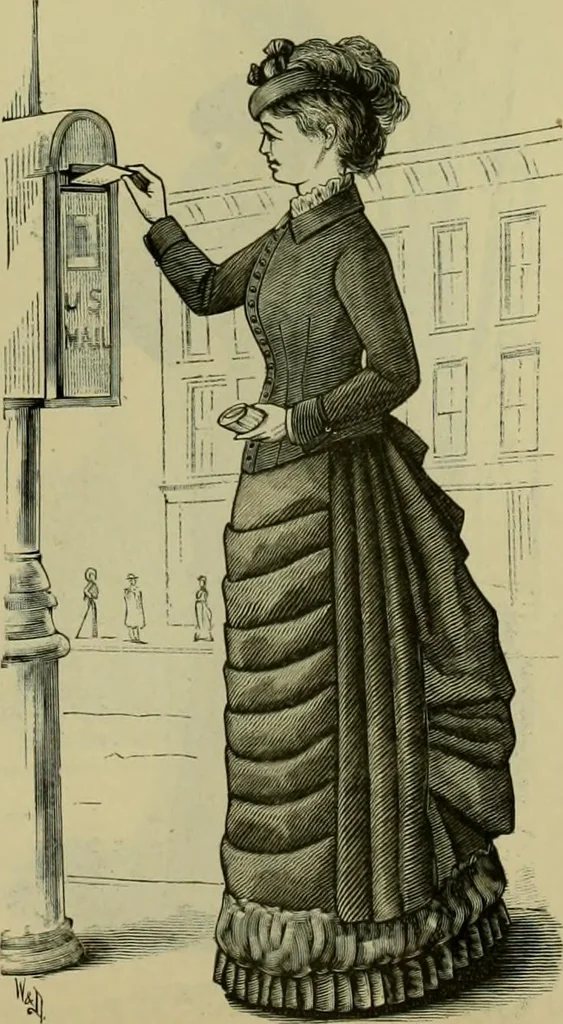 An illustration from Strawbridge & Clothier's quarterly, 1882, leaf 102