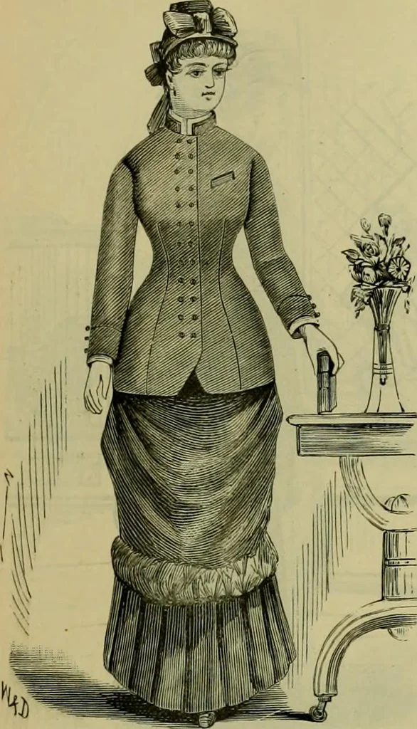 An illustration from Strawbridge & Clothier's quarterly, 1882, leaf 104