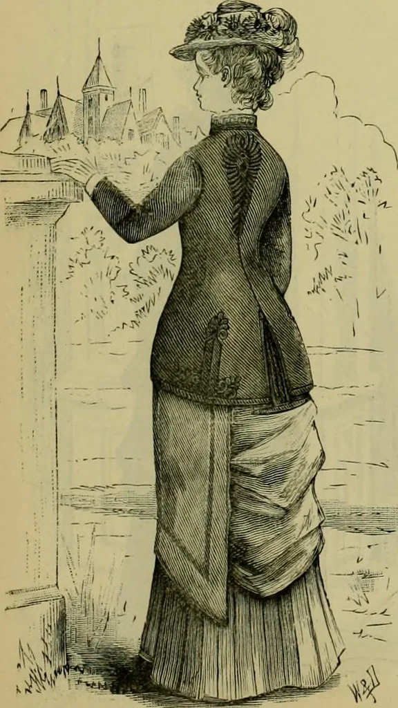 An illustration from Strawbridge & Clothier's quarterly, 1882, leaf 104