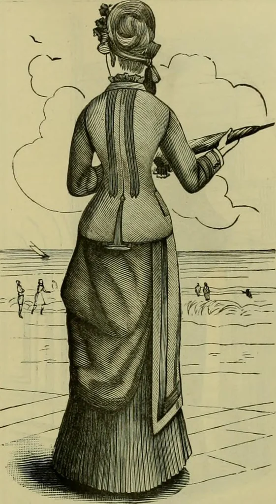 An illustration from Strawbridge & Clothier's quarterly, 1882, leaf 104