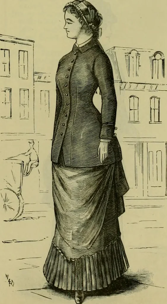 An illustration from Strawbridge & Clothier's quarterly, 1882, leaf 104