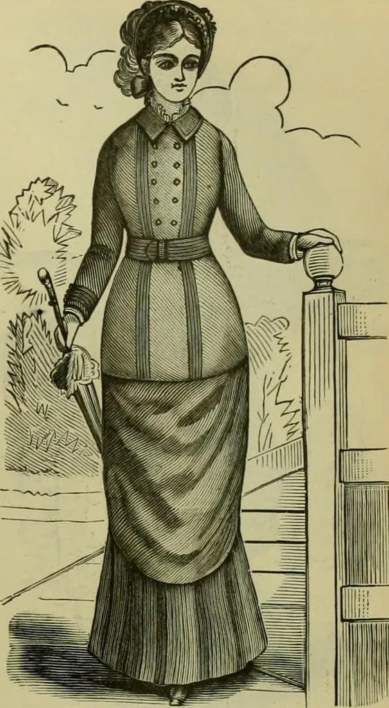 An illustration from Strawbridge & Clothier's quarterly, 1882, leaf 104