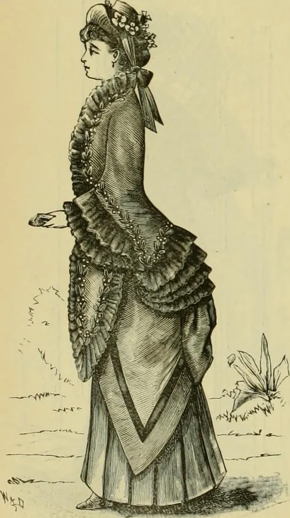 An illustration from Strawbridge & Clothier's quarterly, 1882, leaf 105