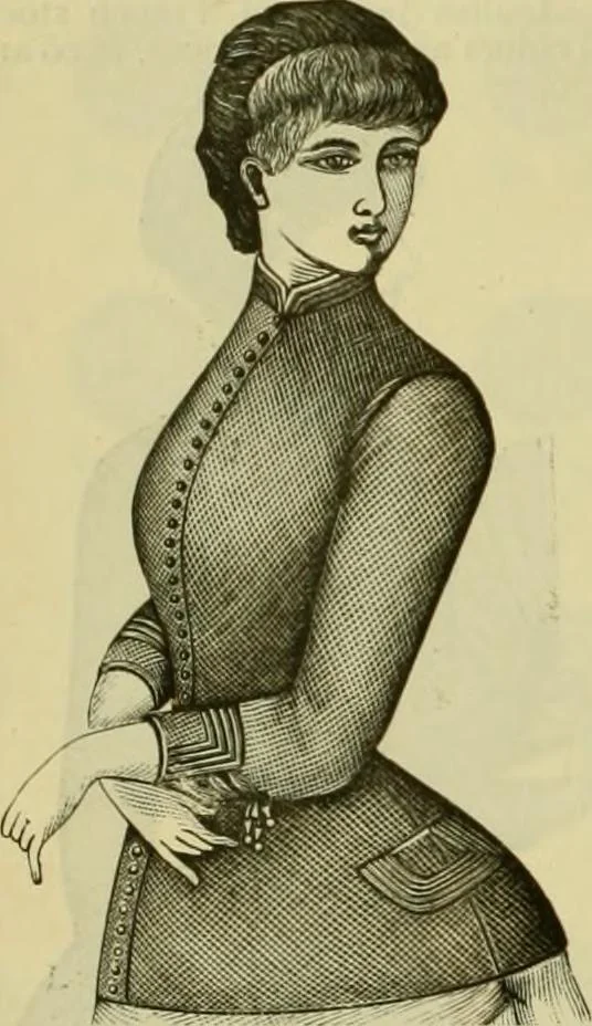 An illustration from Strawbridge & Clothier's quarterly, 1882, leaf 111
