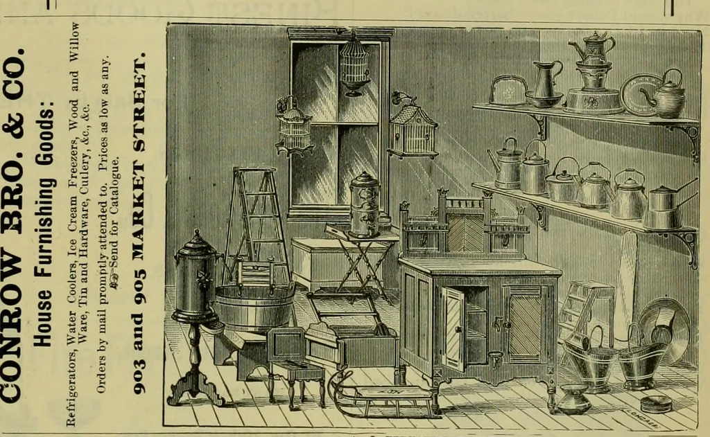 An illustration from Strawbridge & Clothier's quarterly, 1882, leaf 116