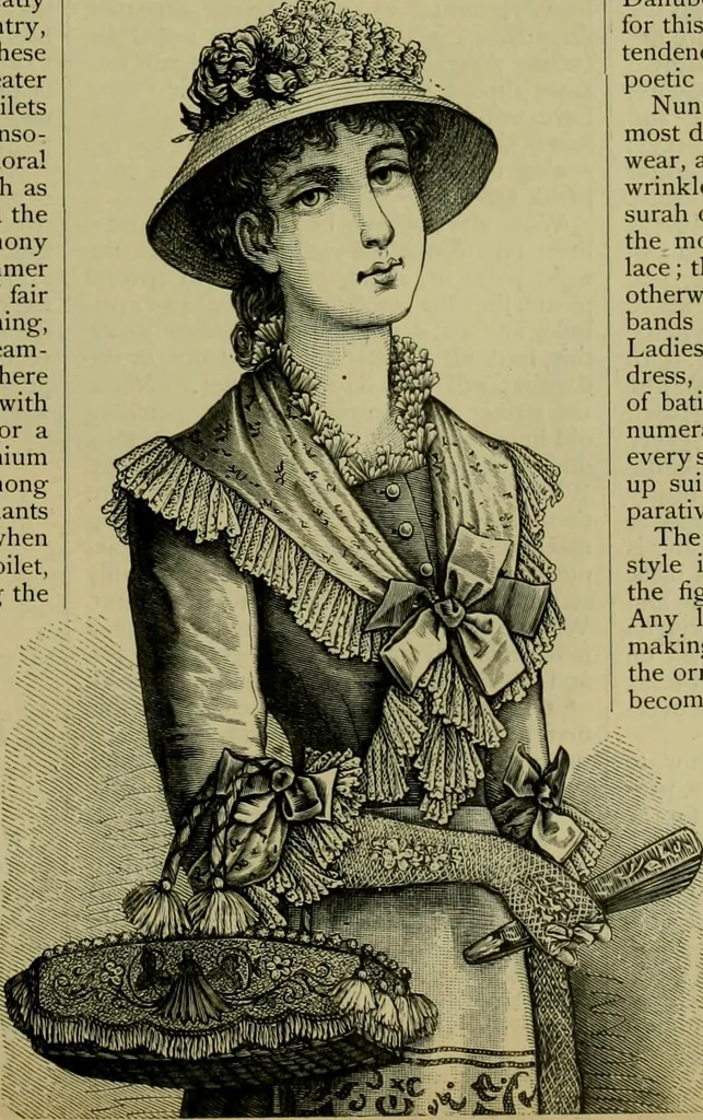 An illustration from Strawbridge & Clothier's quarterly, 1882, leaf 126