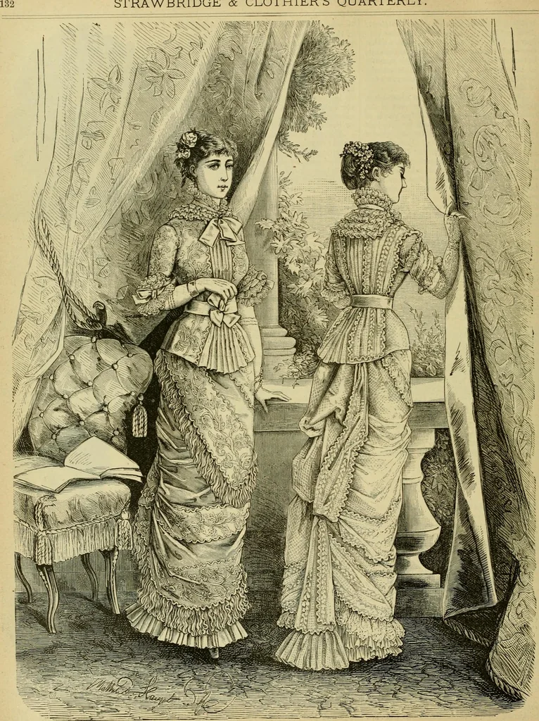 An illustration from Strawbridge & Clothier's quarterly, 1882, leaf 135