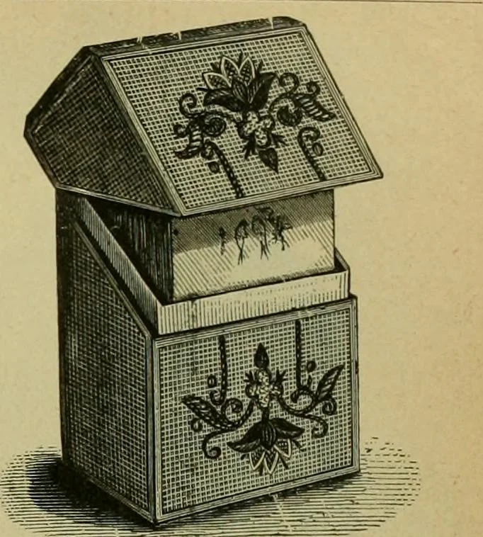 An illustration from Strawbridge & Clothier's quarterly, 1882, leaf 144