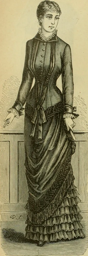 An illustration from Strawbridge & Clothier's quarterly, 1882, leaf 145
