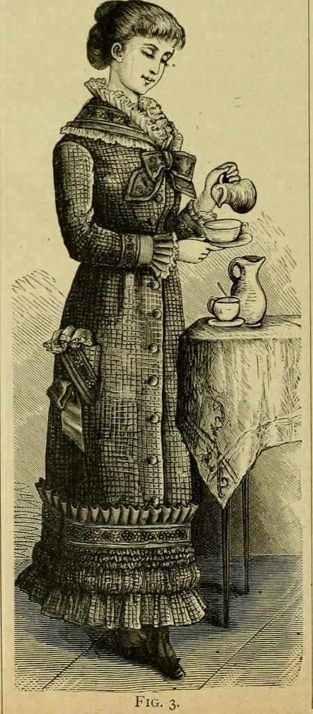 An illustration from Strawbridge & Clothier's quarterly, 1882, leaf 145