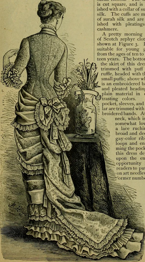 An illustration from Strawbridge & Clothier's quarterly, 1882, leaf 146