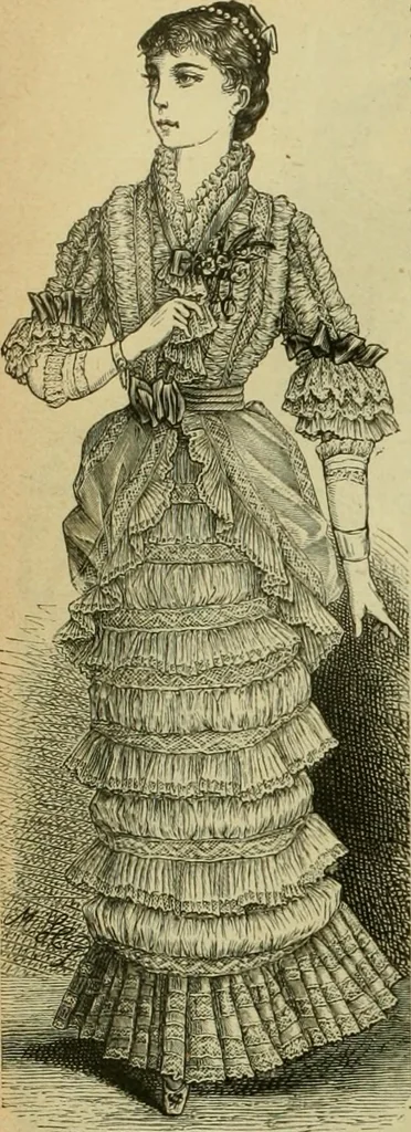 An illustration from Strawbridge & Clothier's quarterly, 1882, leaf 147