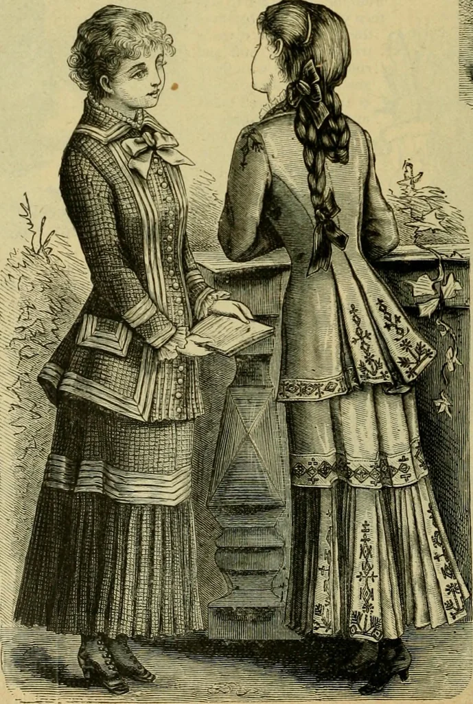 An illustration from Strawbridge & Clothier's quarterly, 1882, leaf 147