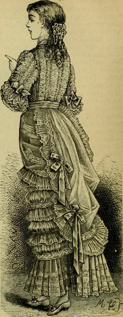 An illustration from Strawbridge & Clothier's quarterly, 1882, leaf 147