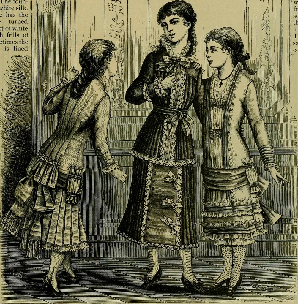 An illustration from Strawbridge & Clothier's quarterly, 1882, leaf 148