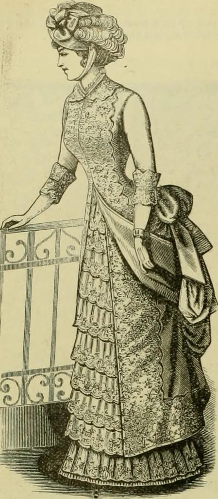 An illustration from Strawbridge & Clothier's quarterly, 1882, leaf 163