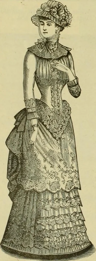 An illustration from Strawbridge & Clothier's quarterly, 1882, leaf 163