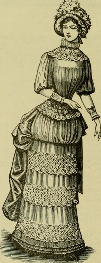 An illustration from Strawbridge & Clothier's quarterly, 1882, leaf 163