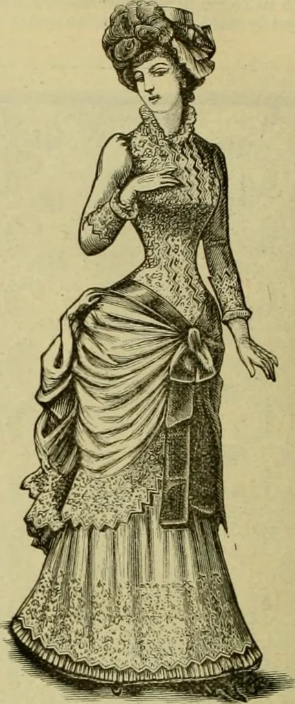 An illustration from Strawbridge & Clothier's quarterly, 1882, leaf 163