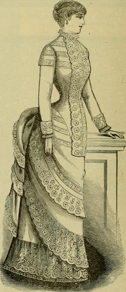 An illustration from Strawbridge & Clothier's quarterly, 1882, leaf 163