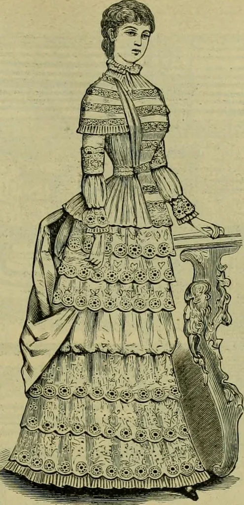 An illustration from Strawbridge & Clothier's quarterly, 1882, leaf 164