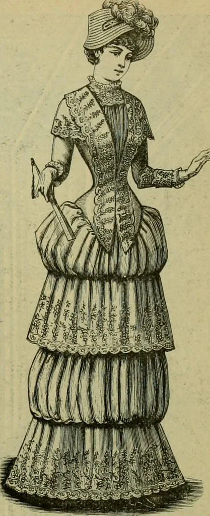 An illustration from Strawbridge & Clothier's quarterly, 1882, leaf 164