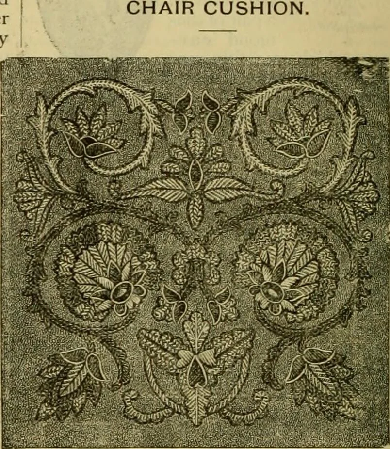 An illustration from Strawbridge & Clothier's quarterly, 1882, leaf 17