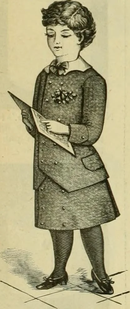 An illustration from Strawbridge & Clothier's quarterly, 1882, leaf 175