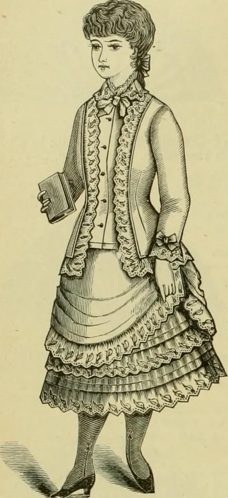 An illustration from Strawbridge & Clothier's quarterly, 1882, leaf 195