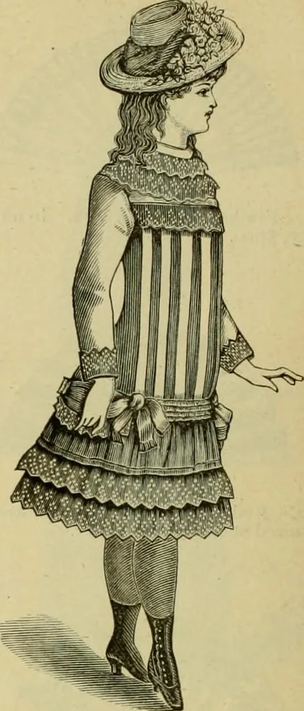 An illustration from Strawbridge & Clothier's quarterly, 1882, leaf 195