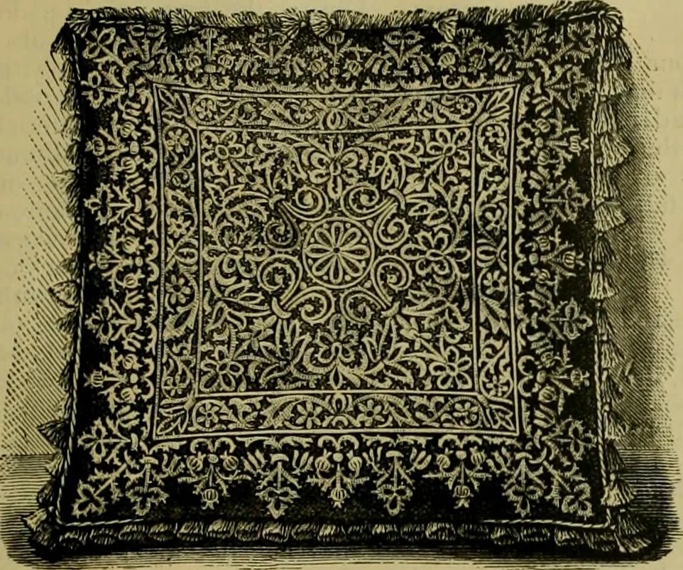 An illustration from Strawbridge & Clothier's quarterly, 1882, leaf 20