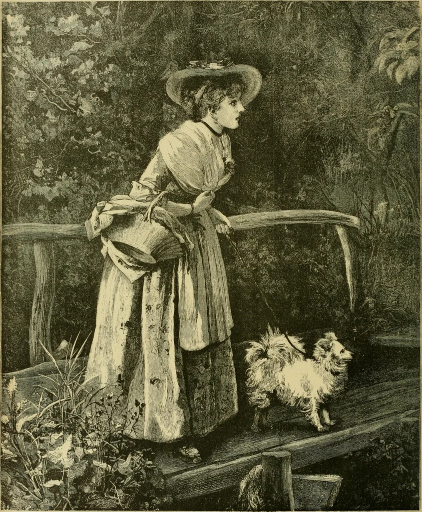 An illustration from Strawbridge & Clothier's quarterly, 1882, leaf 207