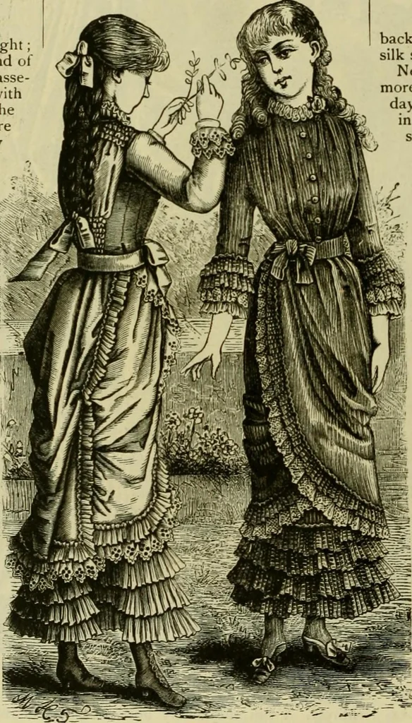 An illustration from Strawbridge & Clothier's quarterly, 1882, leaf 213