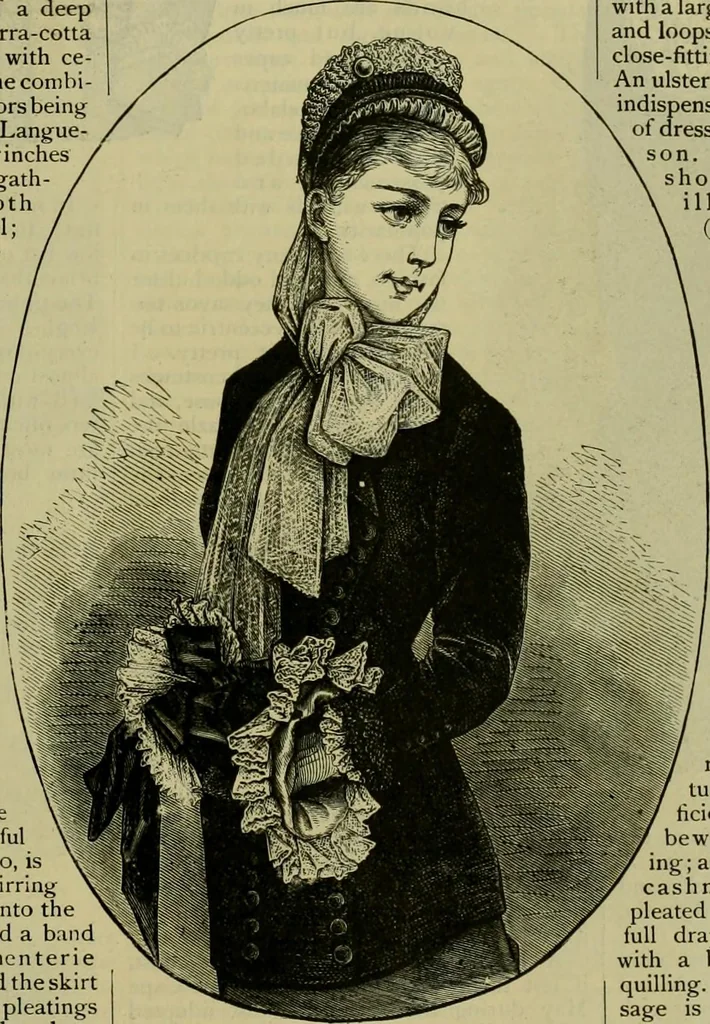 An illustration from Strawbridge & Clothier's quarterly, 1882, leaf 214