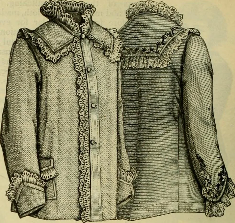 An illustration from Strawbridge & Clothier's quarterly, 1882, leaf 215