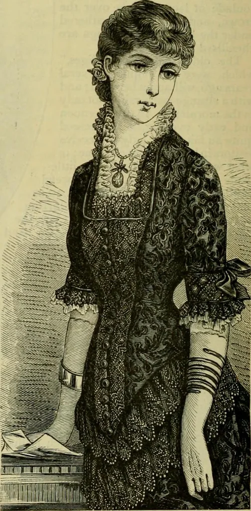 An illustration from Strawbridge & Clothier's quarterly, 1882, leaf 215