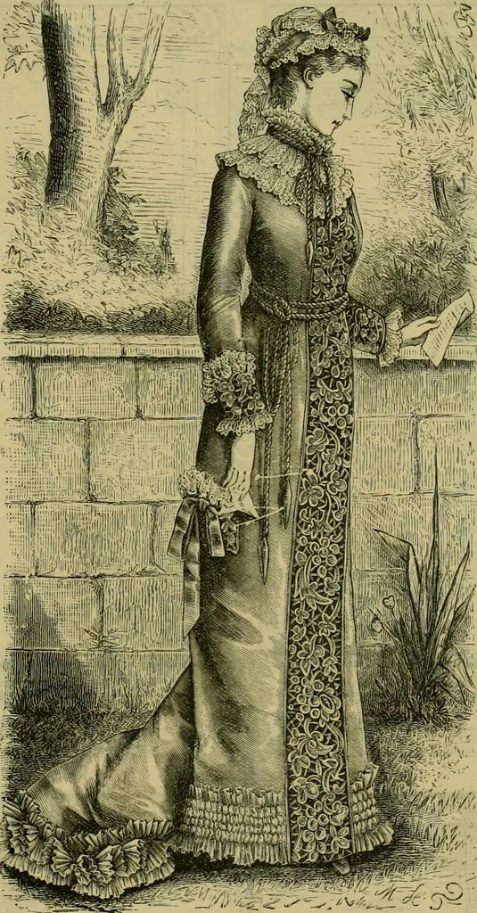 An illustration from Strawbridge & Clothier's quarterly, 1882, leaf 22