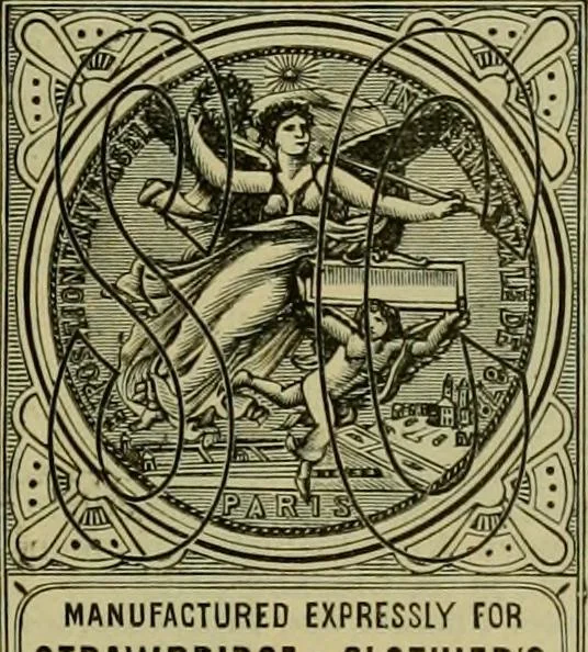 An illustration from Strawbridge & Clothier's quarterly, 1882, leaf 240