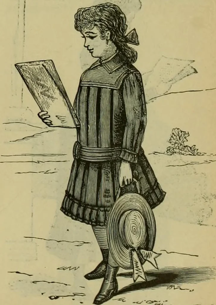 An illustration from Strawbridge & Clothier's quarterly, 1882, leaf 270