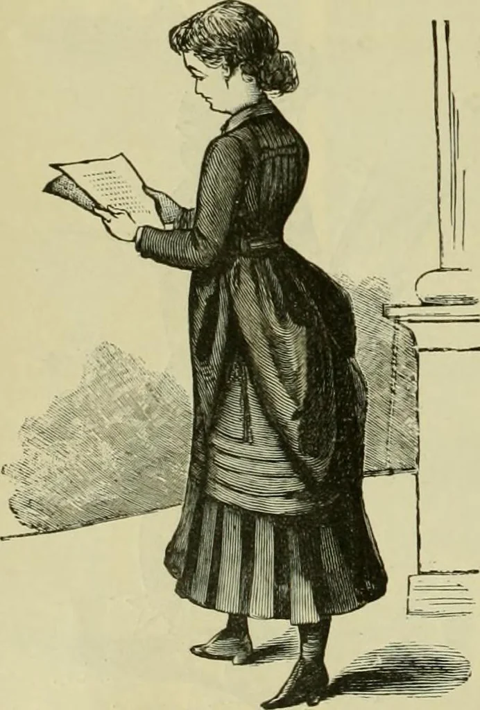 An illustration from Strawbridge & Clothier's quarterly, 1882, leaf 271