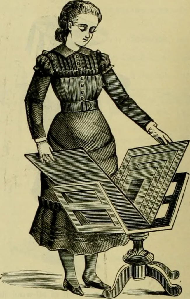 An illustration from Strawbridge & Clothier's quarterly, 1882, leaf 271